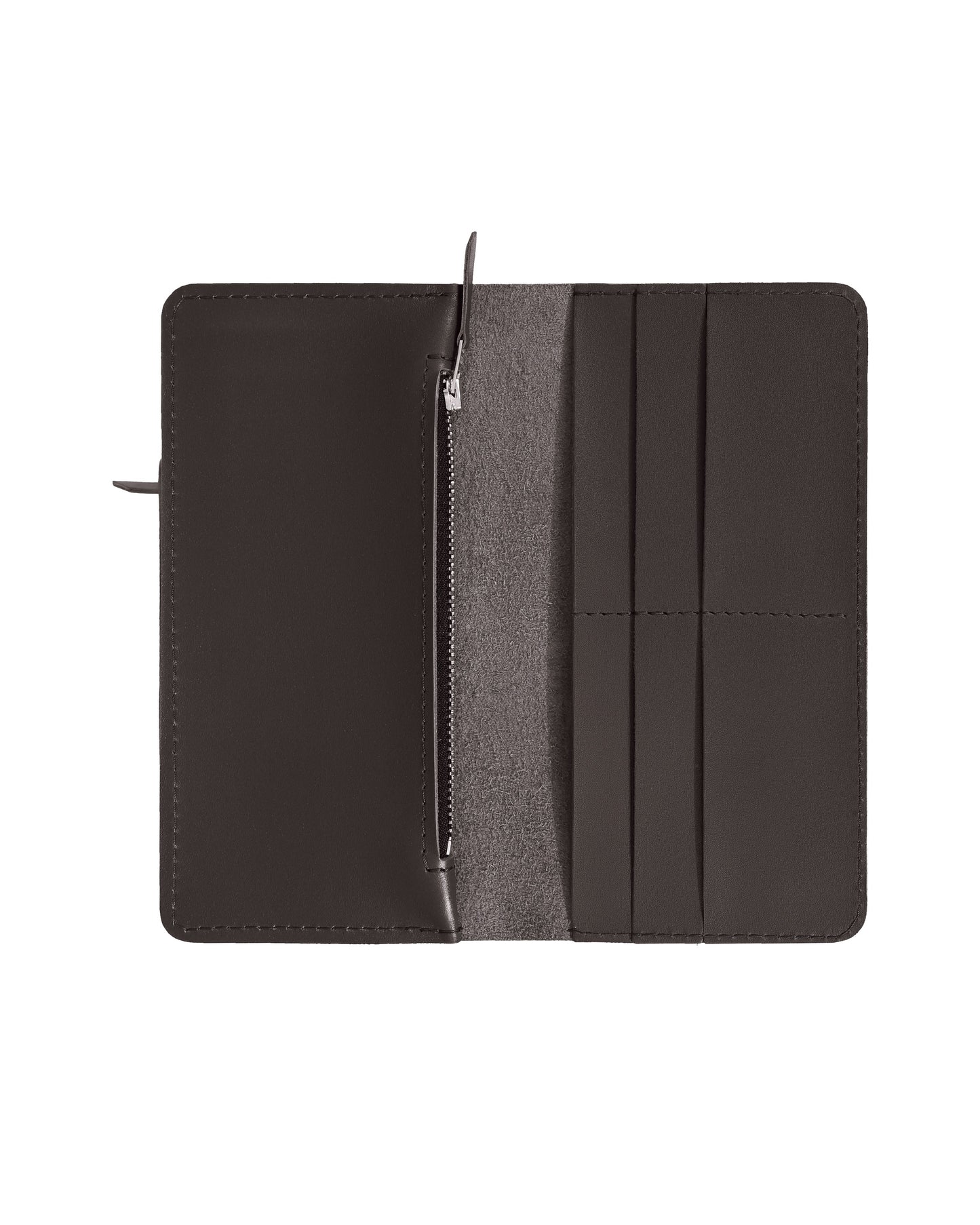 Шкіряний гаманець Ocean в темно-коричневому кольорі