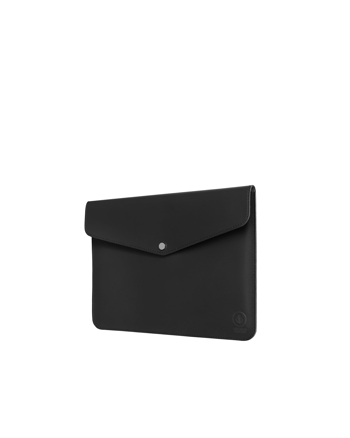 Шкіряний чохол для MacBook в чорному кольорі