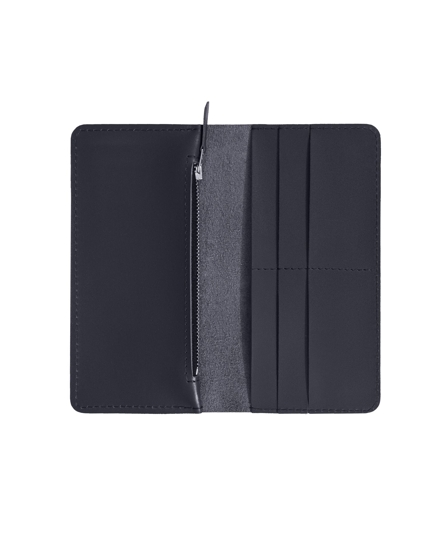 Шкіряний гаманець Ocean в темно-синьому кольорі