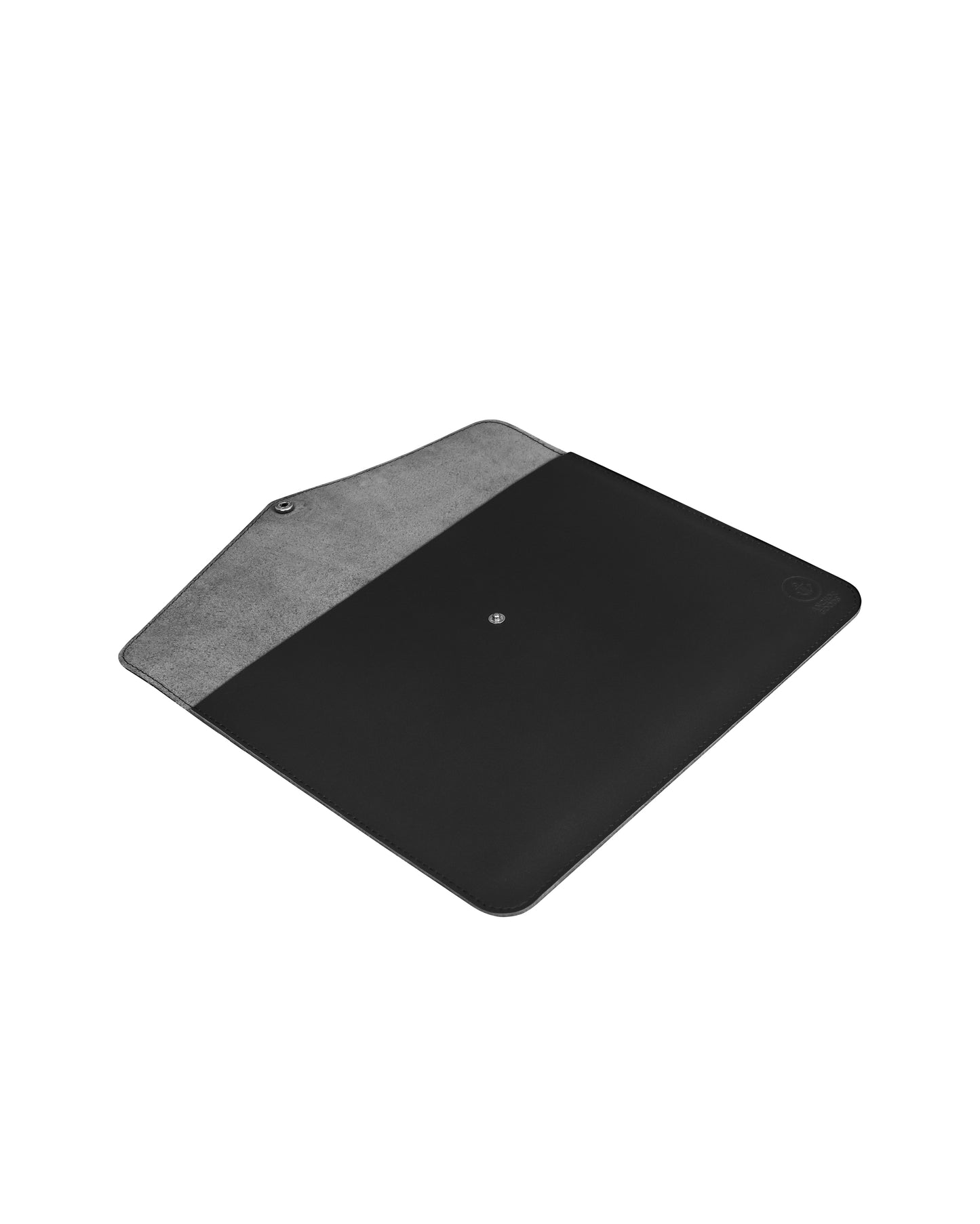 Шкіряний чохол для MacBook в чорному кольорі